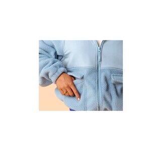 Blogilates Women's Bonfire Fleece Jacket - Light Blue L